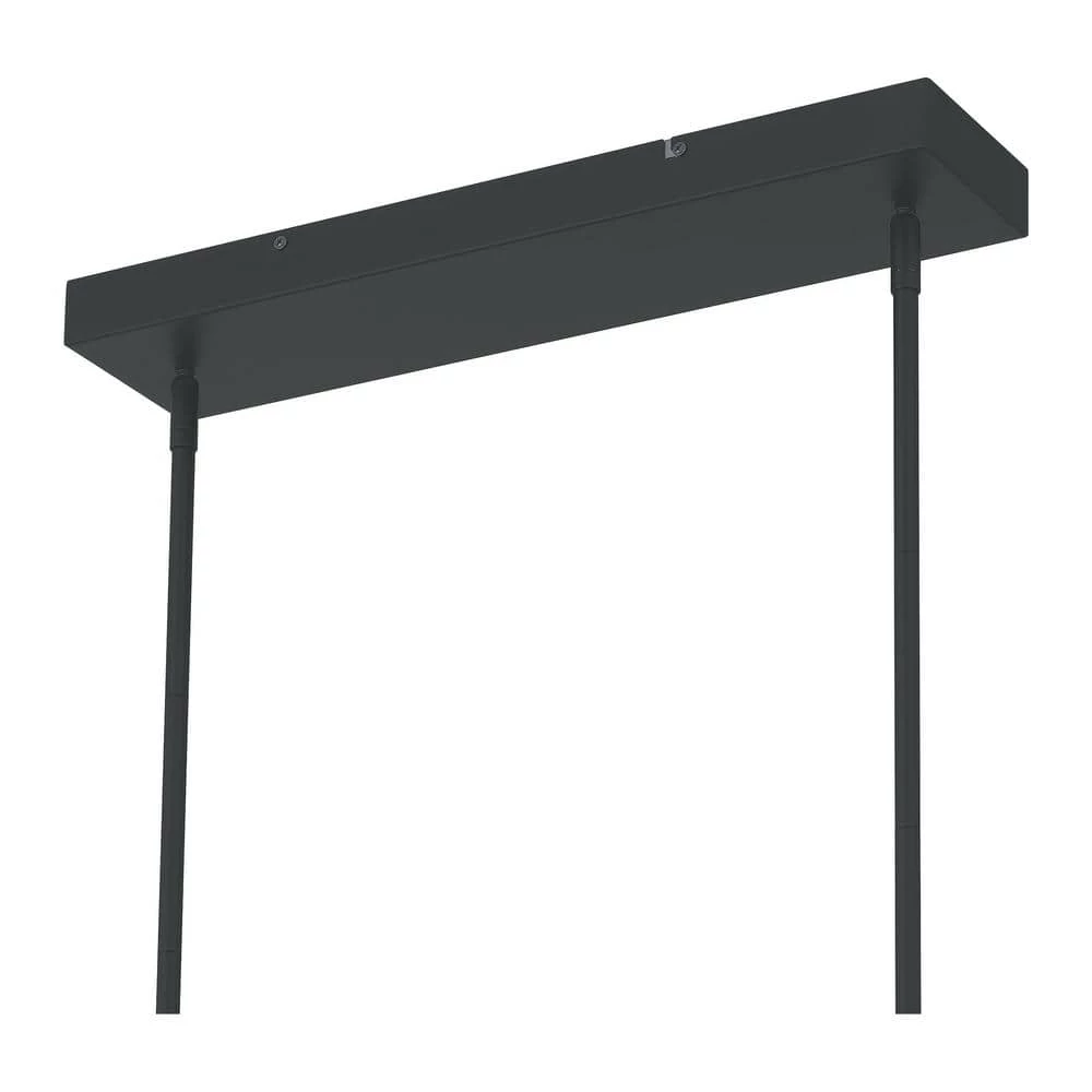 Lander 2-Light Integrated LED Matte Black Chandelier by Quoizel 9 Lander 2-Light Integrated LED Matte Black Chandelier by Quoizel - Image 7