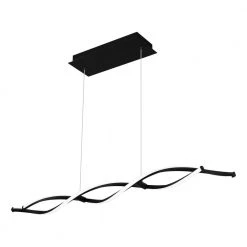 Newport 42.25 in. Matte Black LED Chandelier by Quoizel -Quoizel Sales matte black quoizel chandeliers pcnpt138mbk 1f 1000