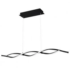 Newport 42.25 in. Matte Black LED Chandelier by Quoizel -Quoizel Sales matte black quoizel chandeliers pcnpt138mbk c3 1000