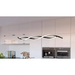 Newport 42.25 in. Matte Black LED Chandelier by Quoizel -Quoizel Sales matte black quoizel chandeliers pcnpt138mbk e1 1000