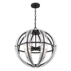 Dre 4-Light Matte Black Pendant by Quoizel -Quoizel Sales matte black quoizel chandeliers qop5179mbk 1f 1000