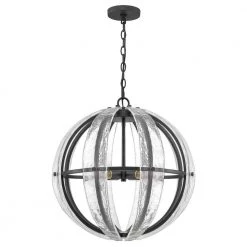 Dre 4-Light Matte Black Pendant by Quoizel -Quoizel Sales matte black quoizel chandeliers qop5179mbk 4f 1000