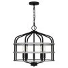 Avignon 5-Light Matte Black Standard Pendant Light by Quoizel 1 Avignon 5-Light Matte Black Standard Pendant Light by Quoizel -Quoizel Sales matte black quoizel chandeliers qp5346mbk 64 1000