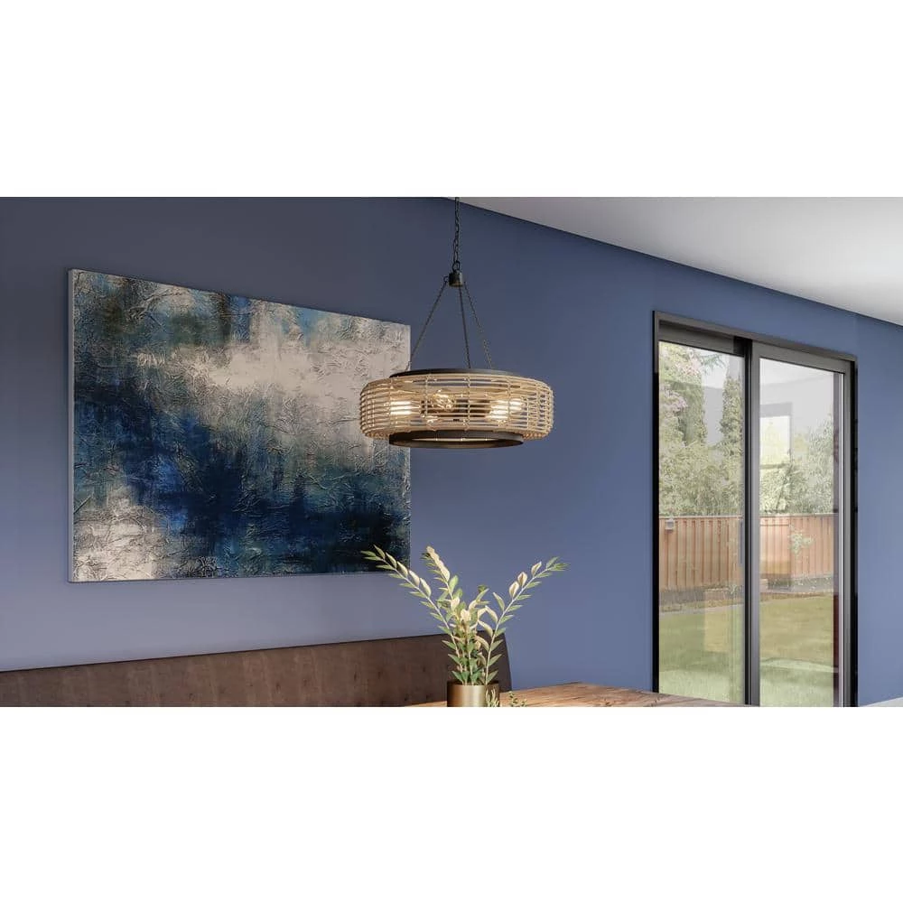 Waylon 4-Light Matte Black Standard Pendant by Quoizel 11 Waylon 4-Light Matte Black Standard Pendant by Quoizel - Image 9