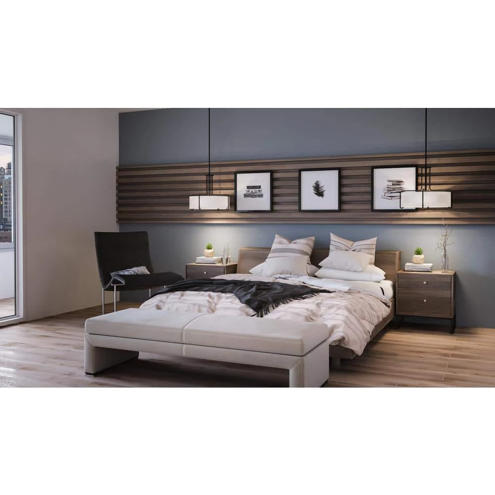 Hanley 4-Light Matte Black Standard Pendant by Quoizel 11 Hanley 4-Light Matte Black Standard Pendant by Quoizel - Image 9