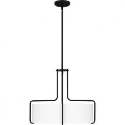 Hanley 4-Light Matte Black Standard Pendant by Quoizel 14 Hanley 4-Light Matte Black Standard Pendant by Quoizel -Quoizel Sales matte black quoizel chandeliers qp5596mbk 4f 1000