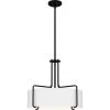 Hanley 4-Light Matte Black Standard Pendant by Quoizel 2 Hanley 4-Light Matte Black Standard Pendant by Quoizel -Quoizel Sales matte black quoizel chandeliers qp5596mbk 64 1000