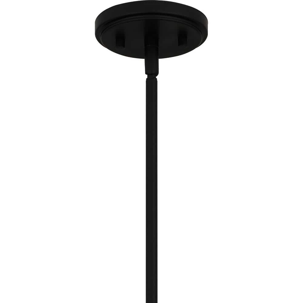 Hanley 4-Light Matte Black Standard Pendant by Quoizel 9 Hanley 4-Light Matte Black Standard Pendant by Quoizel - Image 7