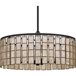 Seigler 4-Light Matte Black Shaded Pendant by Quoizel 16 Seigler 4-Light Matte Black Shaded Pendant by Quoizel -Quoizel Sales matte black quoizel chandeliers sglm2822mbk 44 1000