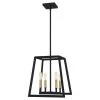Tilly 4-Light Matte Black Lantern Pendant Light by Quoizel 2 Tilly 4-Light Matte Black Lantern Pendant Light by Quoizel -Quoizel Sales matte black quoizel chandeliers til2814mbk 64 1000
