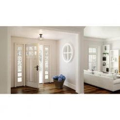 Remington 10.5 in. 1-Light Matte Black Semi-Flush Mount by Quoizel -Quoizel Sales matte black quoizel flush mount lights qsf5588mbk 31 1000