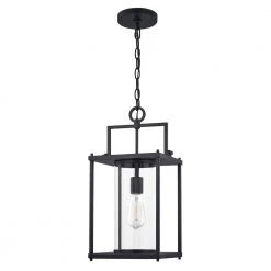 Garrett 1-Light Black Outdoor Pendant Light by Quoizel 12 Garrett 1-Light Black Outdoor Pendant Light by Quoizel -Quoizel Sales matte black quoizel outdoor pendant lights gre1909mbk c3 1000