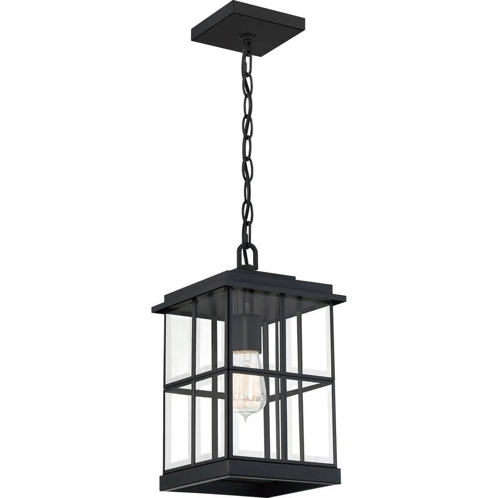 Mulligan 1-Light Black Outdoor Pendant Light by Quoizel 7 Mulligan 1-Light Black Outdoor Pendant Light by Quoizel - Image 5