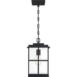 Mulligan 1-Light Black Outdoor Pendant Light by Quoizel 13 Mulligan 1-Light Black Outdoor Pendant Light by Quoizel -Quoizel Sales matte black quoizel outdoor pendant lights mgn1908mbk 4f 1000
