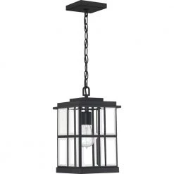 Mulligan 1-Light Black Outdoor Pendant Light by Quoizel 12 Mulligan 1-Light Black Outdoor Pendant Light by Quoizel -Quoizel Sales matte black quoizel outdoor pendant lights mgn1908mbk c3 1000