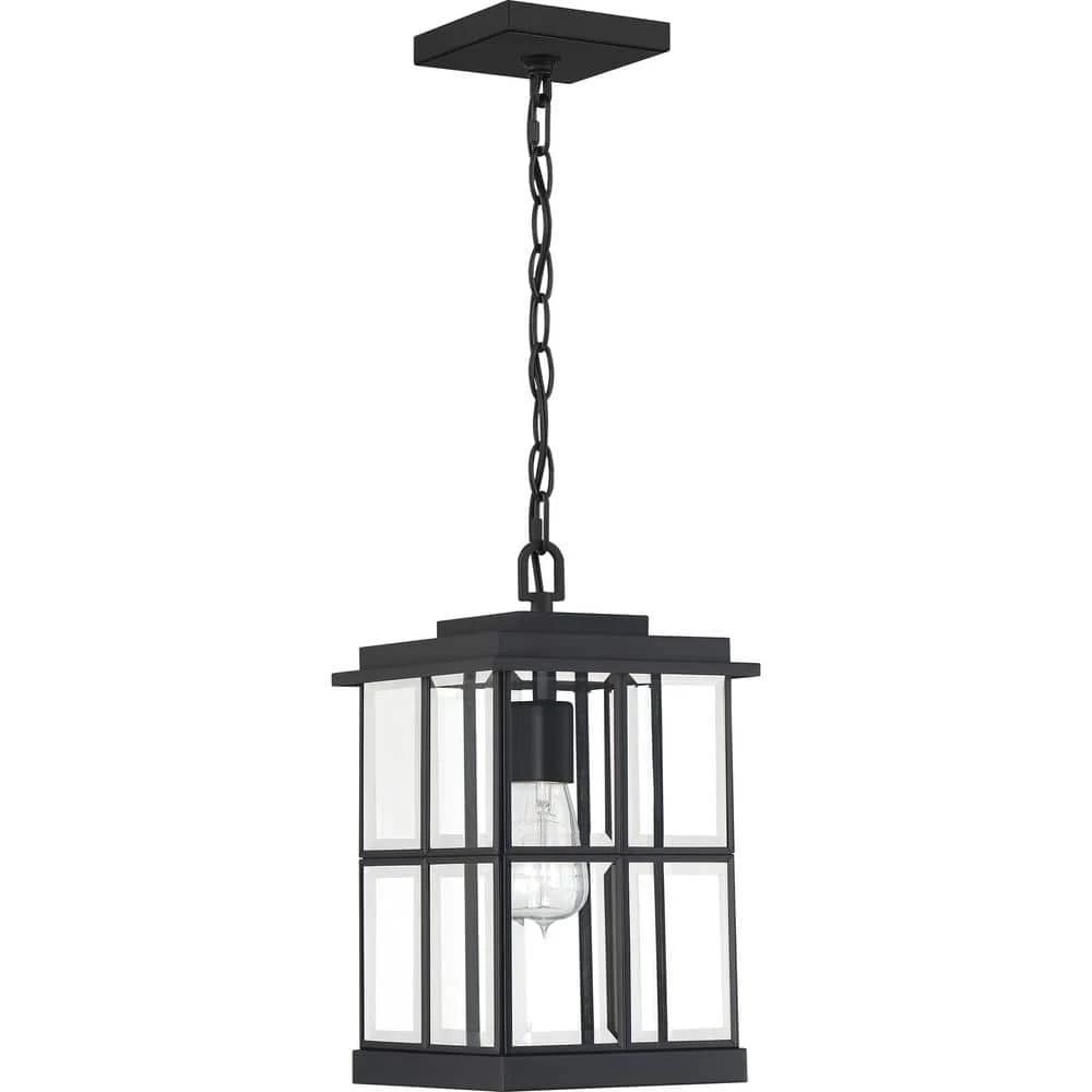Mulligan 1-Light Black Outdoor Pendant Light by Quoizel 5 Mulligan 1-Light Black Outdoor Pendant Light by Quoizel - Image 3
