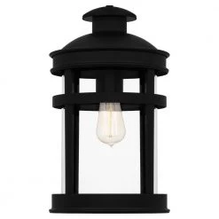 Scout 1-Light Matte Black Outdoor Pendant Light with Clear Glass by Quoizel 16 Scout 1-Light Matte Black Outdoor Pendant Light with Clear Glass by Quoizel -Quoizel Sales matte black quoizel outdoor pendant lights sco1909mbk 44 1000