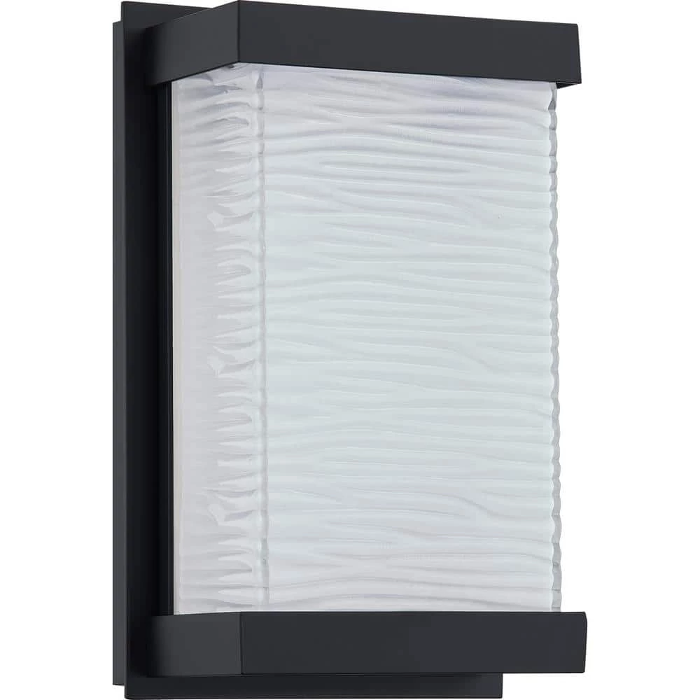 Celine 1-Light Matte Black LED Outdoor Wall Lantern Sconce by Quoizel 9 Celine 1-Light Matte Black LED Outdoor Wall Lantern Sconce by Quoizel - Image 7