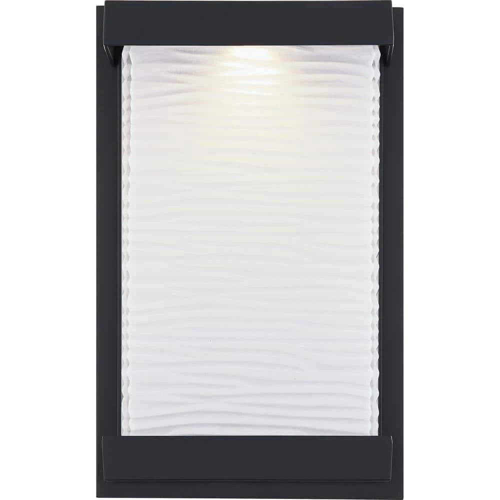 Celine 1-Light Matte Black LED Outdoor Wall Lantern Sconce by Quoizel 7 Celine 1-Light Matte Black LED Outdoor Wall Lantern Sconce by Quoizel - Image 5