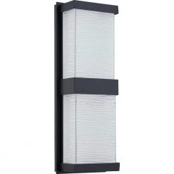Celine 1-Light Matte Black LED Outdoor Wall Lantern Sconce by Quoizel 16 Celine 1-Light Matte Black LED Outdoor Wall Lantern Sconce by Quoizel -Quoizel Sales matte black quoizel outdoor sconces cel8406mbk 1f 1000