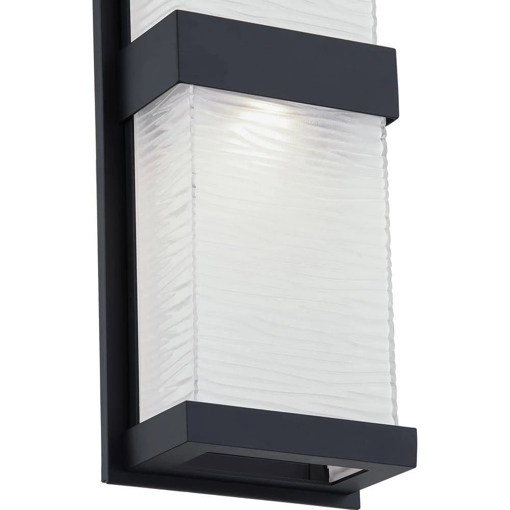 Celine 1-Light Matte Black LED Outdoor Wall Lantern Sconce by Quoizel 10 Celine 1-Light Matte Black LED Outdoor Wall Lantern Sconce by Quoizel - Image 8