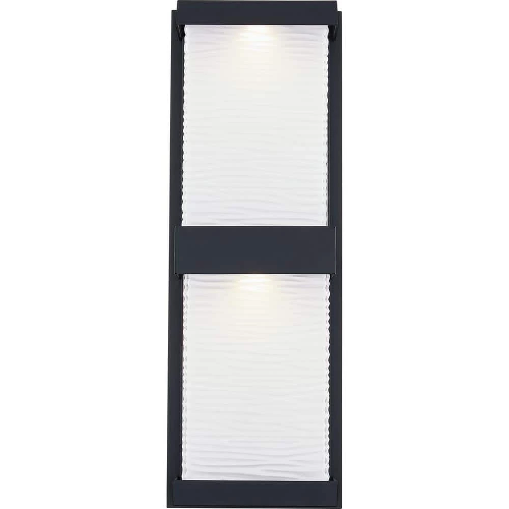 Celine 1-Light Matte Black LED Outdoor Wall Lantern Sconce by Quoizel 7 Celine 1-Light Matte Black LED Outdoor Wall Lantern Sconce by Quoizel - Image 5
