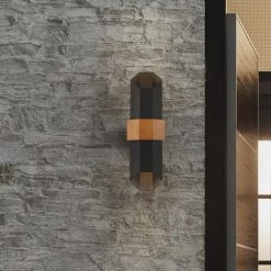 Chasm 1-Light Black Outdoor LED Wall Lantern Sconce by Quoizel -Quoizel Sales matte black quoizel outdoor sconces chs8407mbk fa 1000