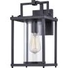 Garrett 1-Light Black Outdoor Wall Lantern Sconce by Quoizel 2 Garrett 1-Light Black Outdoor Wall Lantern Sconce by Quoizel -Quoizel Sales matte black quoizel outdoor sconces gre8408mbk 64 1000