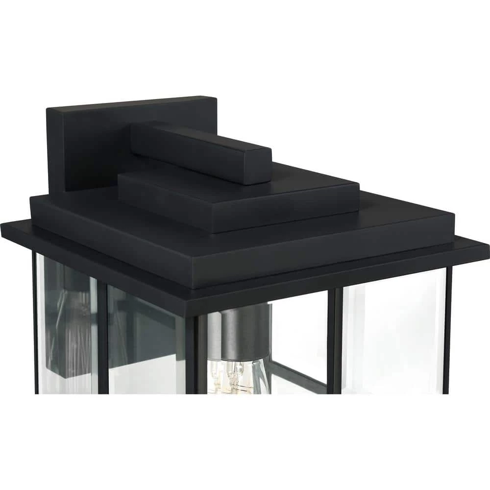 Mulligan 1-Light Black Outdoor Wall Lantern Sconce by Quoizel 9 Mulligan 1-Light Black Outdoor Wall Lantern Sconce by Quoizel - Image 7