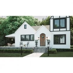 Mulligan 1-Light Matte Black Outdoor Wall Lantern Sconce by Quoizel -Quoizel Sales matte black quoizel outdoor sconces mgn8410mbk fa 1000