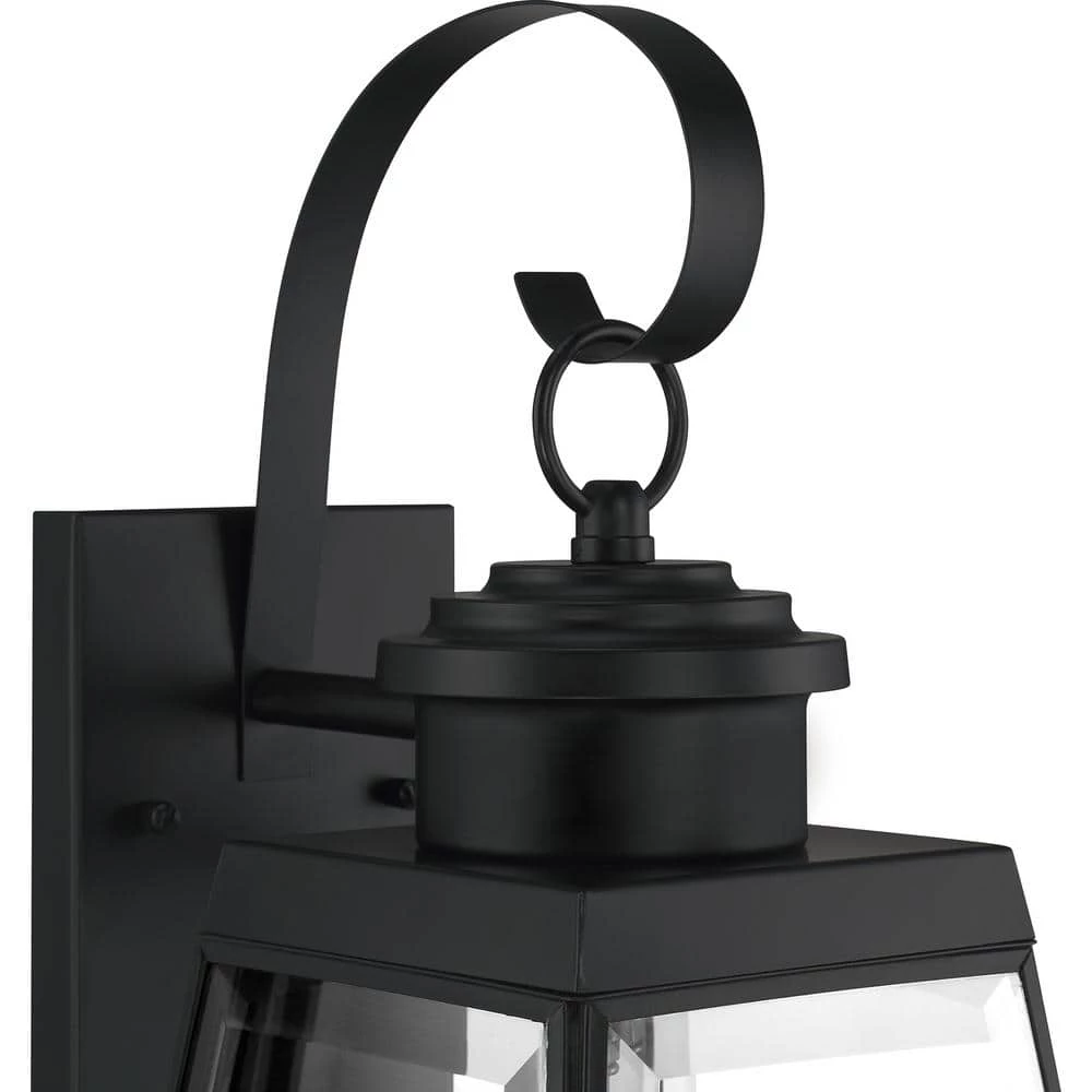 Paxton 1-Light Black Outdoor Wall Lantern Sconce by Quoizel 9 Paxton 1-Light Black Outdoor Wall Lantern Sconce by Quoizel - Image 7