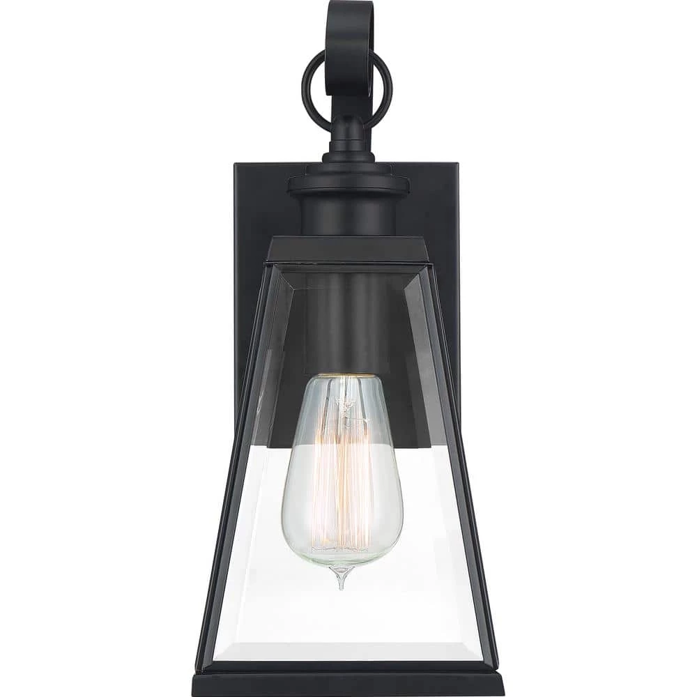 Paxton 1-Light Black Outdoor Wall Lantern Sconce by Quoizel 7 Paxton 1-Light Black Outdoor Wall Lantern Sconce by Quoizel - Image 5
