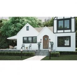 Paxton 1-Light Matte Black Outdoor Wall Lantern Sconce by Quoizel -Quoizel Sales matte black quoizel outdoor sconces pax8409mbk fa 1000