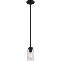 Blanche 1-Light Matte Black Mini Pendant by Quoizel 11 Blanche 1-Light Matte Black Mini Pendant by Quoizel -Quoizel Sales matte black quoizel pendant lights bla1505mbk c3 1000
