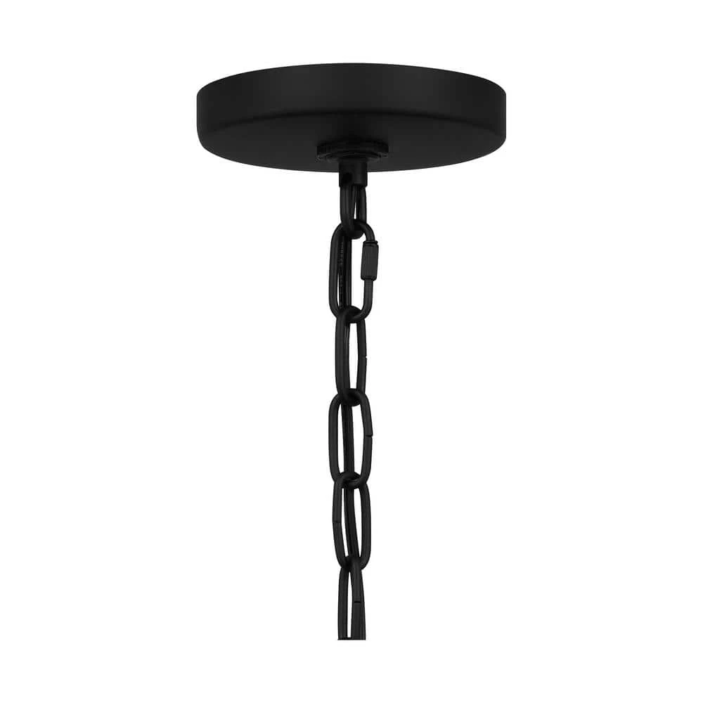 Brampton 1-Light Matte Black Mini Pendant by Quoizel 10 Brampton 1-Light Matte Black Mini Pendant by Quoizel - Image 8
