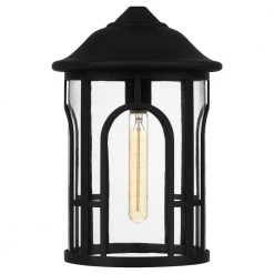 Brampton 1-Light Matte Black Mini Pendant by Quoizel 17 Brampton 1-Light Matte Black Mini Pendant by Quoizel -Quoizel Sales matte black quoizel pendant lights brm1509mbk fa 1000