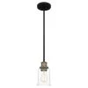 Cox 1-Light Matte Black Shaded Pendant Light by Quoizel 2 Cox 1-Light Matte Black Shaded Pendant Light by Quoizel -Quoizel Sales matte black quoizel pendant lights cox1504mbk 64 1000