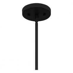 Cox 1-Light Matte Black Shaded Pendant Light by Quoizel 17 Cox 1-Light Matte Black Shaded Pendant Light by Quoizel -Quoizel Sales matte black quoizel pendant lights cox1504mbk fa 1000