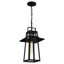 Devonport 1-Light Matte Black Mini Pendant by Quoizel 13 Devonport 1-Light Matte Black Mini Pendant by Quoizel -Quoizel Sales matte black quoizel pendant lights dev1510mbk 1f 1000