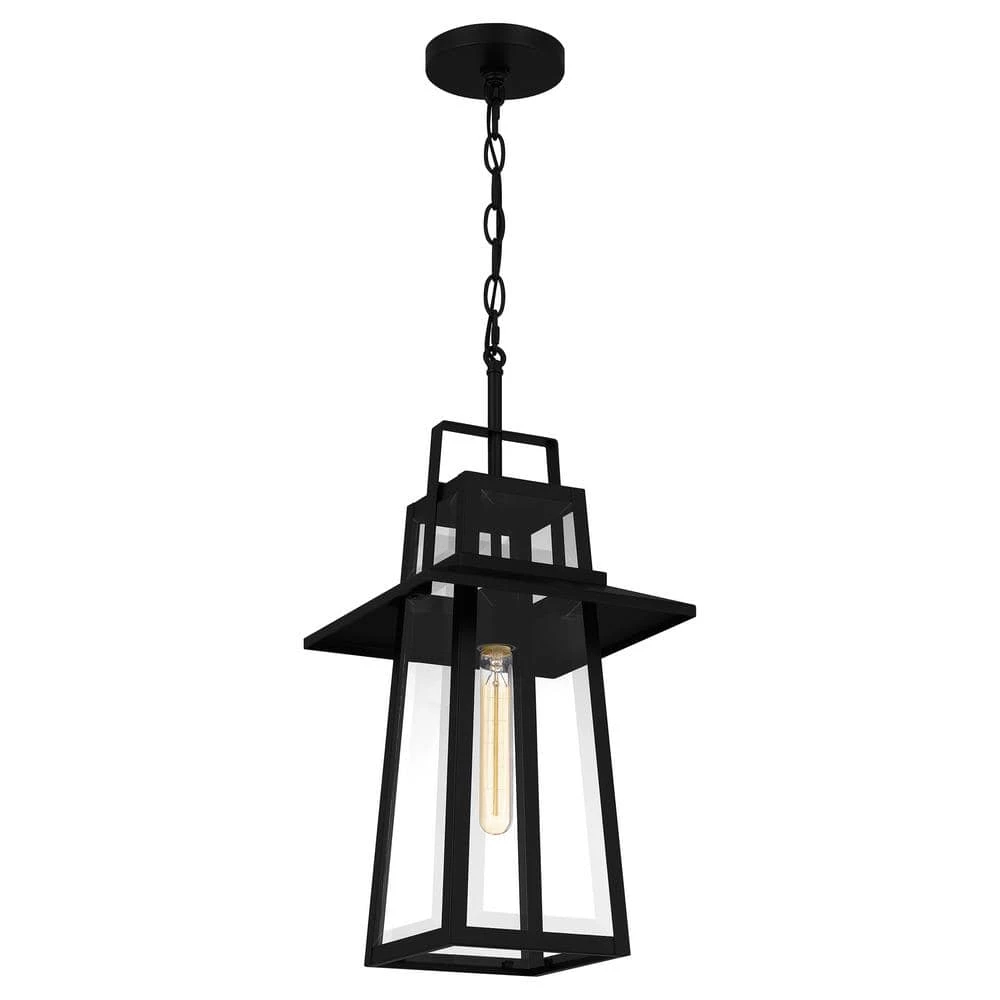 Devonport 1-Light Matte Black Mini Pendant by Quoizel 6 Devonport 1-Light Matte Black Mini Pendant by Quoizel - Image 4