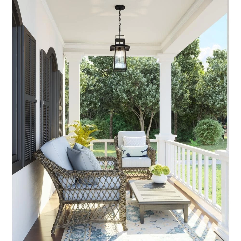 Devonport 1-Light Matte Black Mini Pendant by Quoizel 10 Devonport 1-Light Matte Black Mini Pendant by Quoizel - Image 8