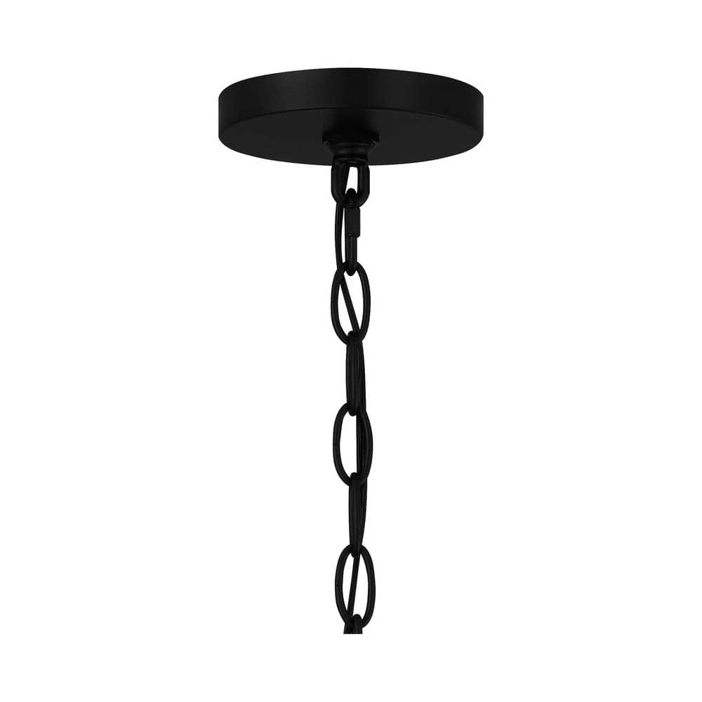 Devonport 1-Light Matte Black Mini Pendant by Quoizel 9 Devonport 1-Light Matte Black Mini Pendant by Quoizel - Image 7