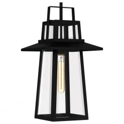Devonport 1-Light Matte Black Mini Pendant by Quoizel 15 Devonport 1-Light Matte Black Mini Pendant by Quoizel -Quoizel Sales matte black quoizel pendant lights dev1510mbk fa 1000