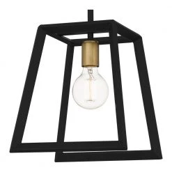 Tilly 1-Light Matte Black Mini Pendant by Quoizel -Quoizel Sales matte black quoizel pendant lights til1510mbk 44 1000