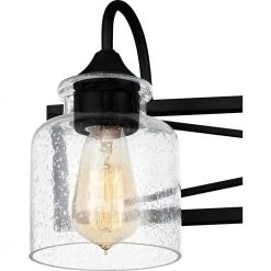 Bartley 24 in. 3-Light Matte Black Vanity Light by Quoizel 16 Bartley 24 in. 3-Light Matte Black Vanity Light by Quoizel -Quoizel Sales matte black quoizel vanity lighting bart8624mbk fa 1000