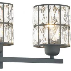 Gibson 3-Light Matte Black Vanity Light by Quoizel -Quoizel Sales matte black quoizel vanity lighting gib8622mbk 44 1000