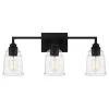 McIntire 24.25 in. 3-Light Matte Black Bath Vanity Light by Quoizel 2 McIntire 24.25 in. 3-Light Matte Black Bath Vanity Light by Quoizel -Quoizel Sales matte black quoizel vanity lighting mci8624mbk 64 1000