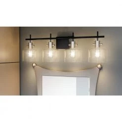 Pensbury 32 in. 4-Light Matte Black Vanity Light by Quoizel 12 Pensbury 32 in. 4-Light Matte Black Vanity Light by Quoizel -Quoizel Sales matte black quoizel vanity lighting pen8630mbk c3 1000