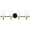 Rowland 30 in. 4-Light Matte Black Vanity Light by Quoizel 1 Rowland 30 in. 4-Light Matte Black Vanity Light by Quoizel -Quoizel Sales matte black quoizel vanity lighting row8630mbk 64 1000