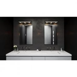 Winnett 24 in. 1-Light Matte Black LED Vanity Light Bar by Quoizel -Quoizel Sales matte black quoizel vanity lighting winn8524mbk 31 1000